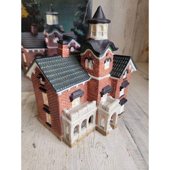 Dickens Victorian house ceramic Vintage village accessory Xmas - Picture 3 of 7